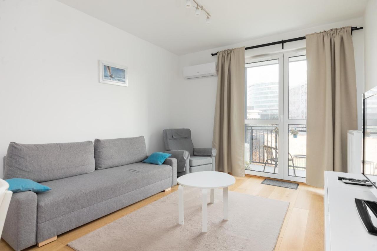 Budki Szczesliwickie Business Apartment Warschau Exterior foto