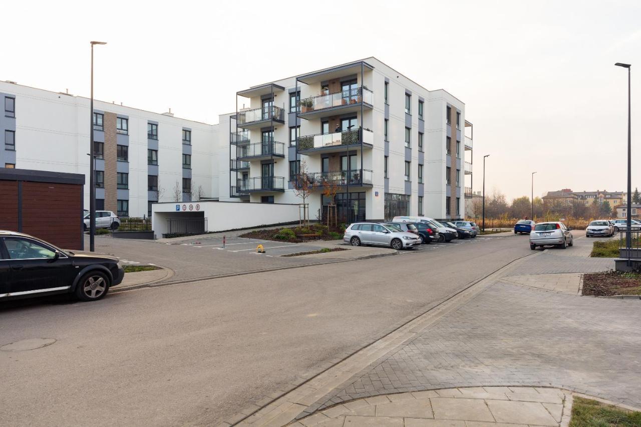 Budki Szczesliwickie Business Apartment Warschau Exterior foto